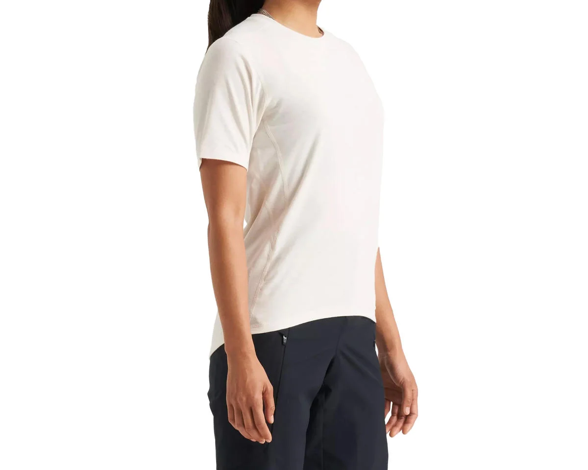 Specialized Women's Traction Short Sleeve Tee (Birch White) (L)